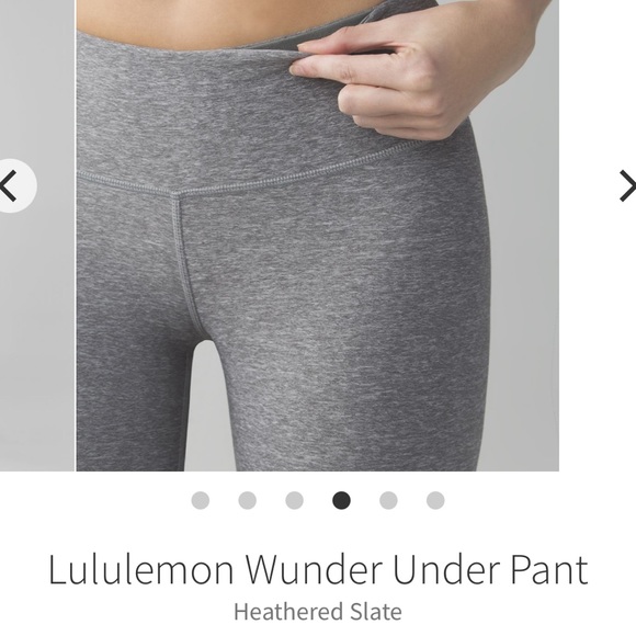 Lululemon wunder under Heathered slate - Picture 15 of 15